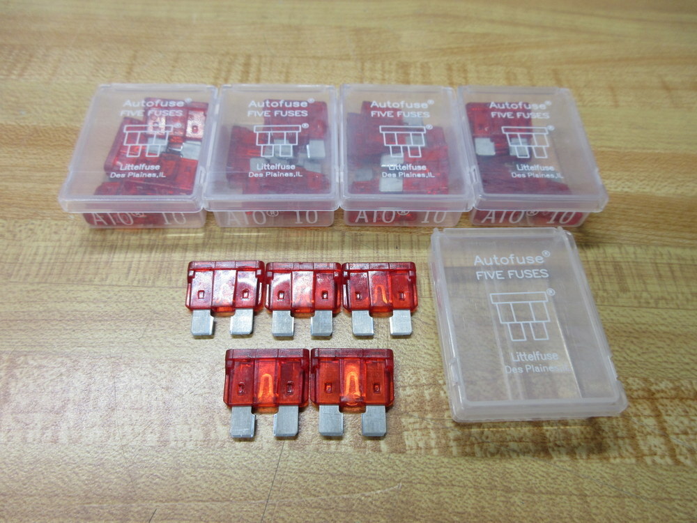 Littelfuse ATO-10 Fuse Cross Ref 2FCY9, 257010 (Pack of 25)