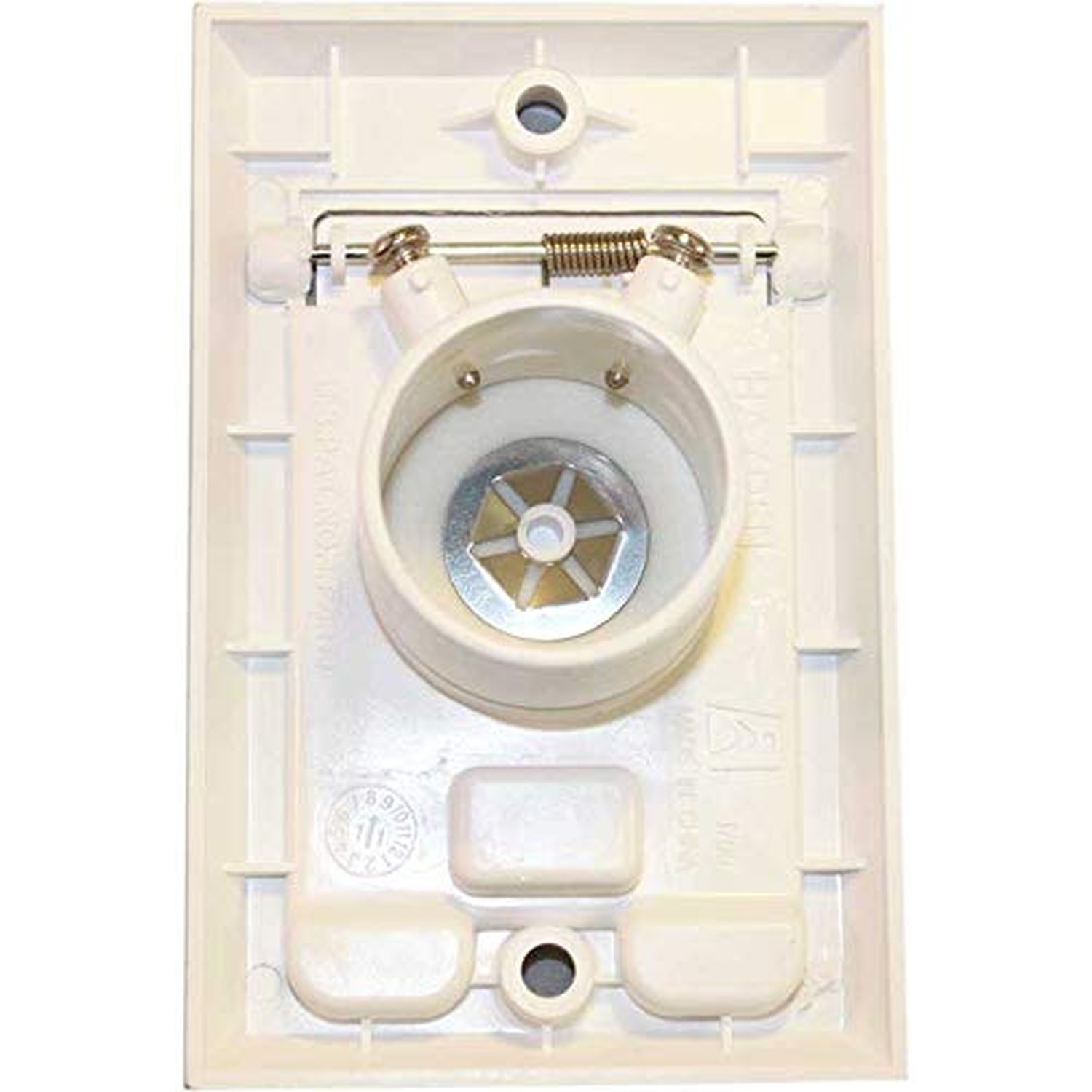 Replacement Part For Canplas-Hayden Central Vacuum Wall Inlet, White Square D…