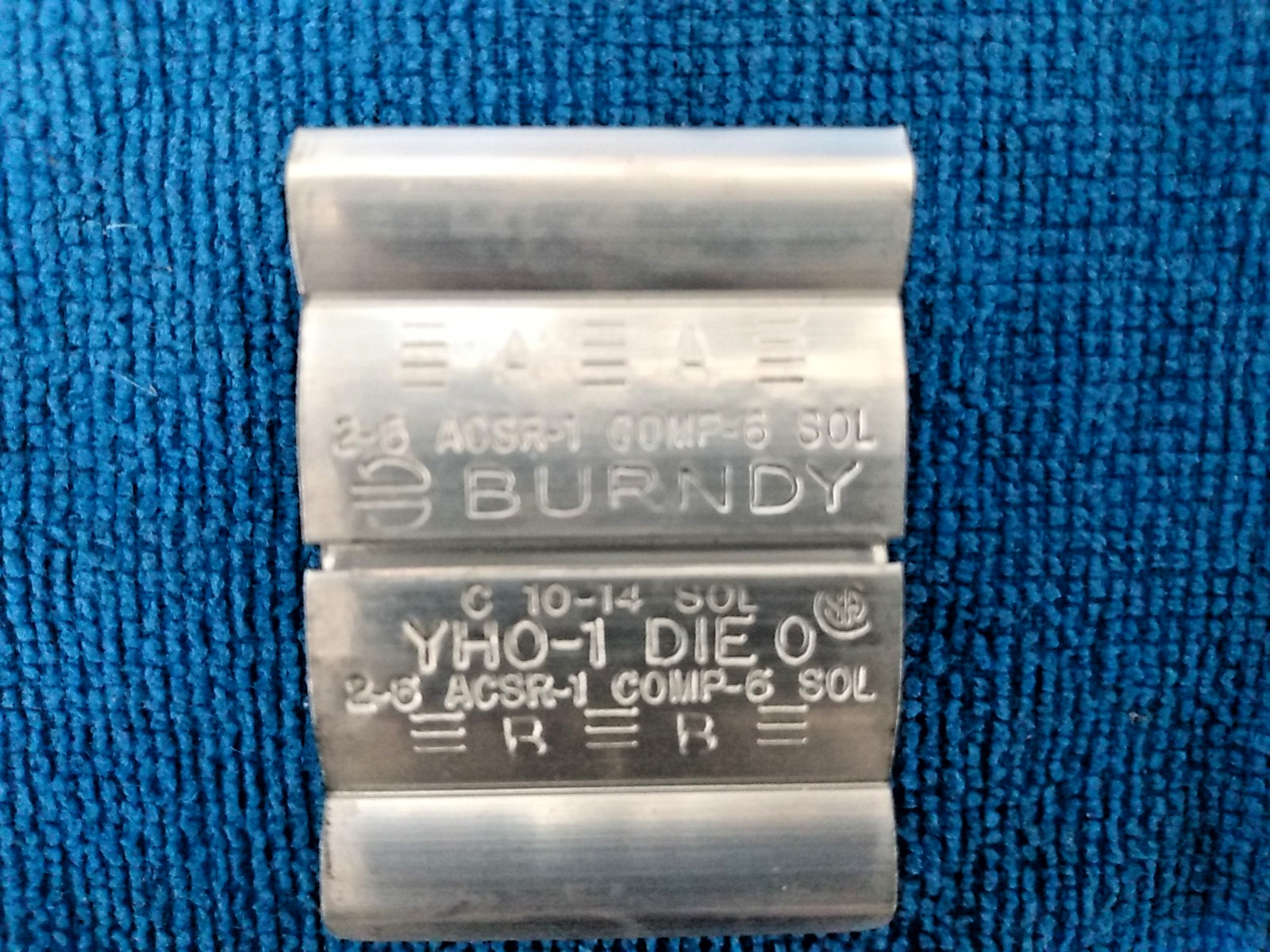 NEW BURNDY YHO-1 LOKTAP Compression connector