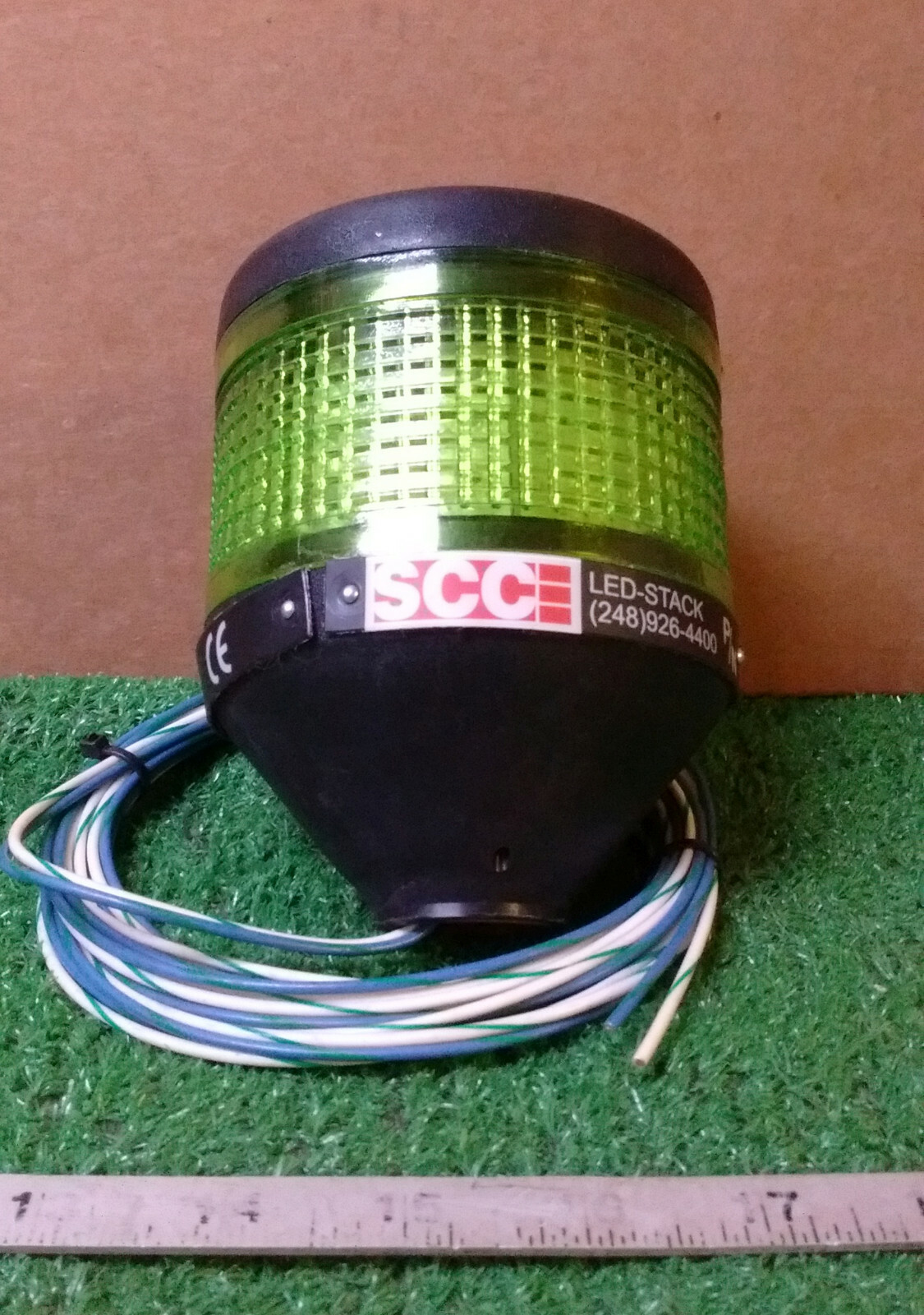 1 NEW SCC 4003-BG-24V LED STACK LITE (GREEN) NNB ***MAKE OFFER***