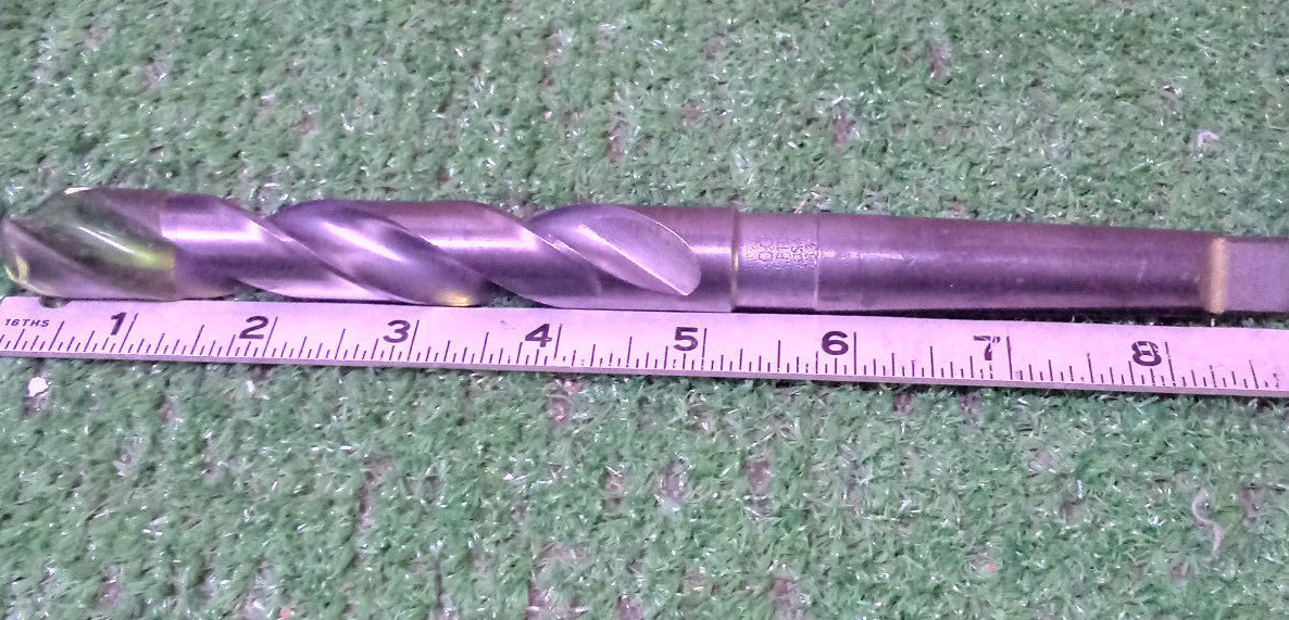 1 NEW 19.00 M/M PTD HSS #663 DRILL 9″ L NNB ***MAKE OFFER***