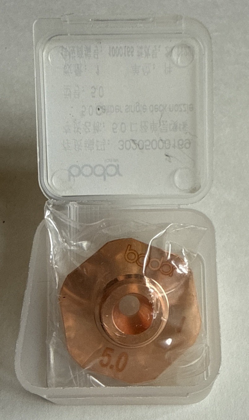 Bodor Laser 5.0 Caliber Single Deck Nozzle