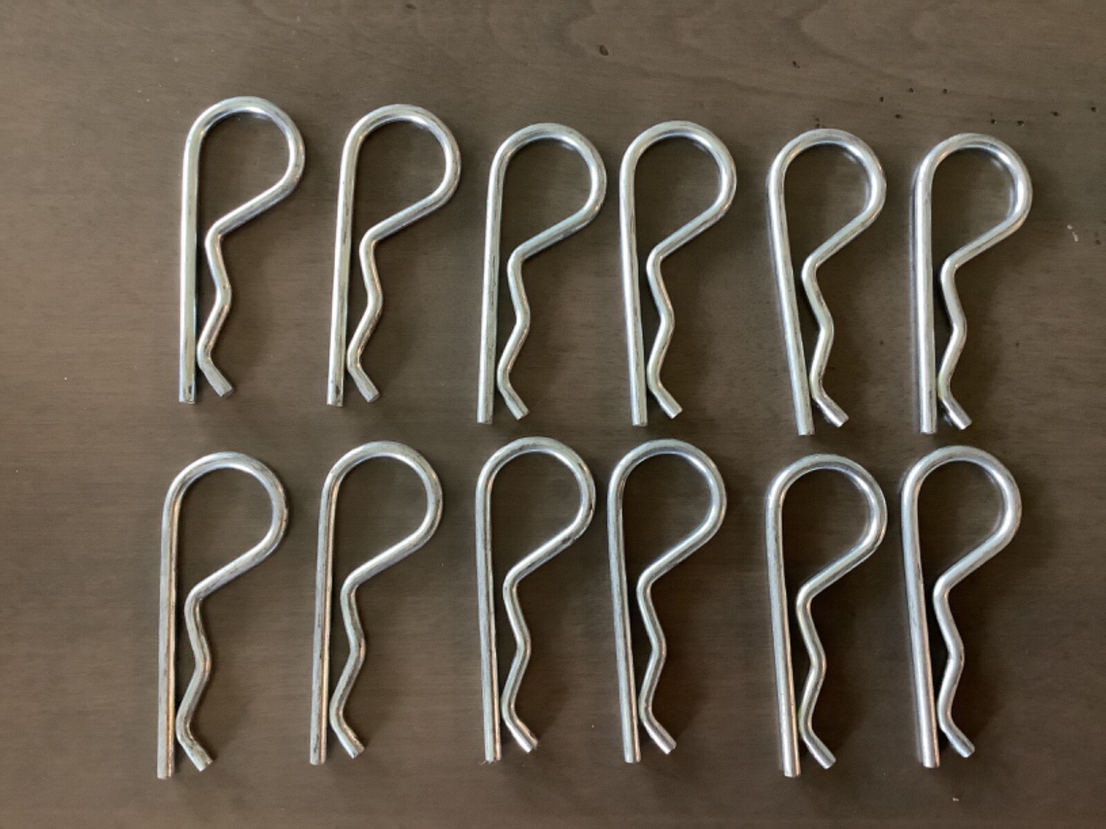 12 Qty Farm Tractor Implement Grip Clip Hair Pins  5/32″ DIA 2-15/16″ Long New