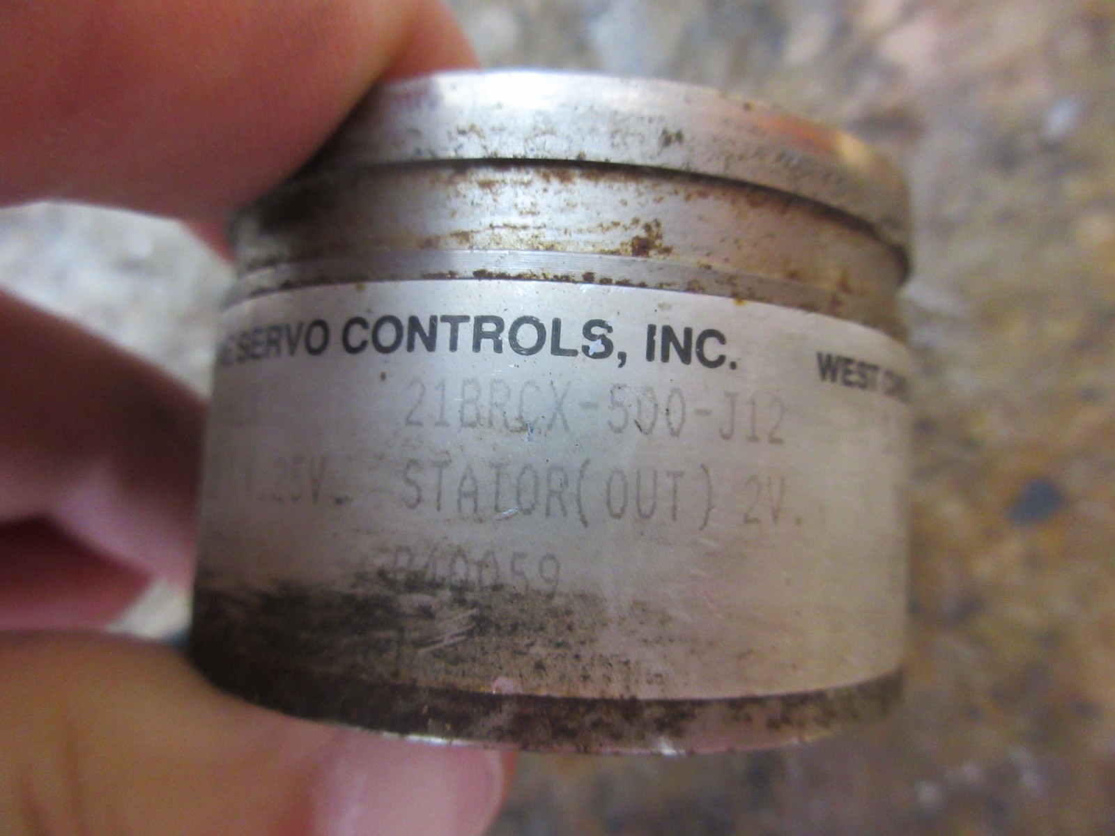 HAROWE SERVO CONTROLS ENCODER HAROSYN-RCX 21BRCX-500-J12 1-604-0001 MOTOR EACH 1