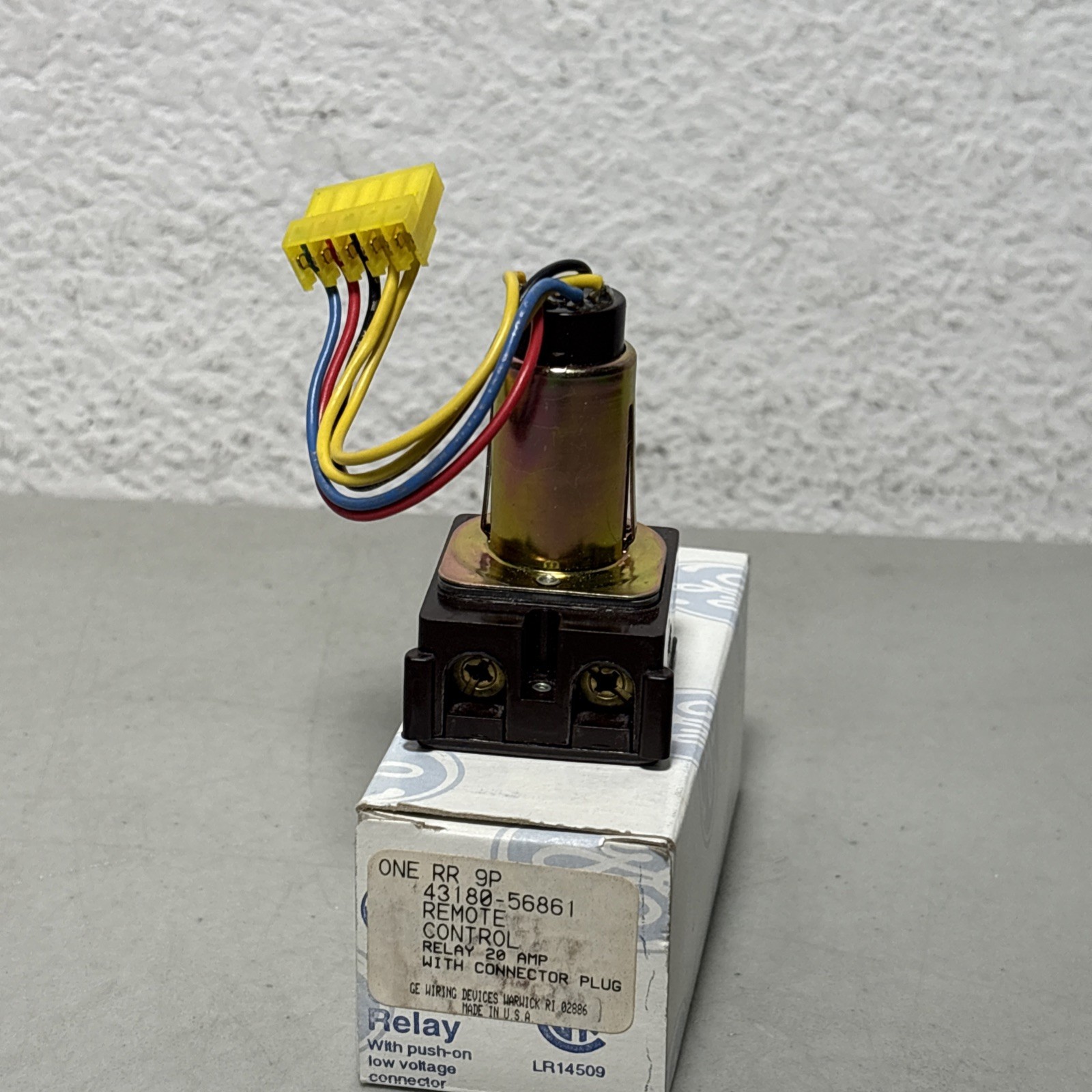 GE General Electric RR9 Relay with Pilot Remote Control Switch – NEW IN BOX