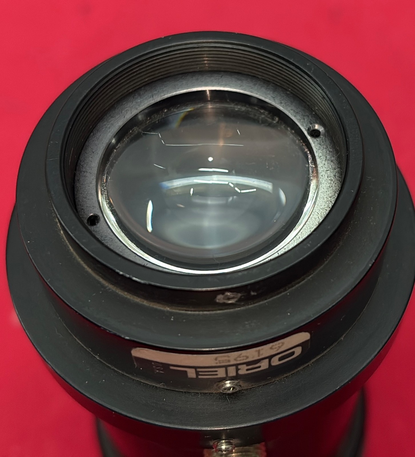 ORIEL 6123 LIQUID OPTICAL FILTER 2″ SERIES & 6195 FLANGE LENS HOLDER 1.5″ SERIES