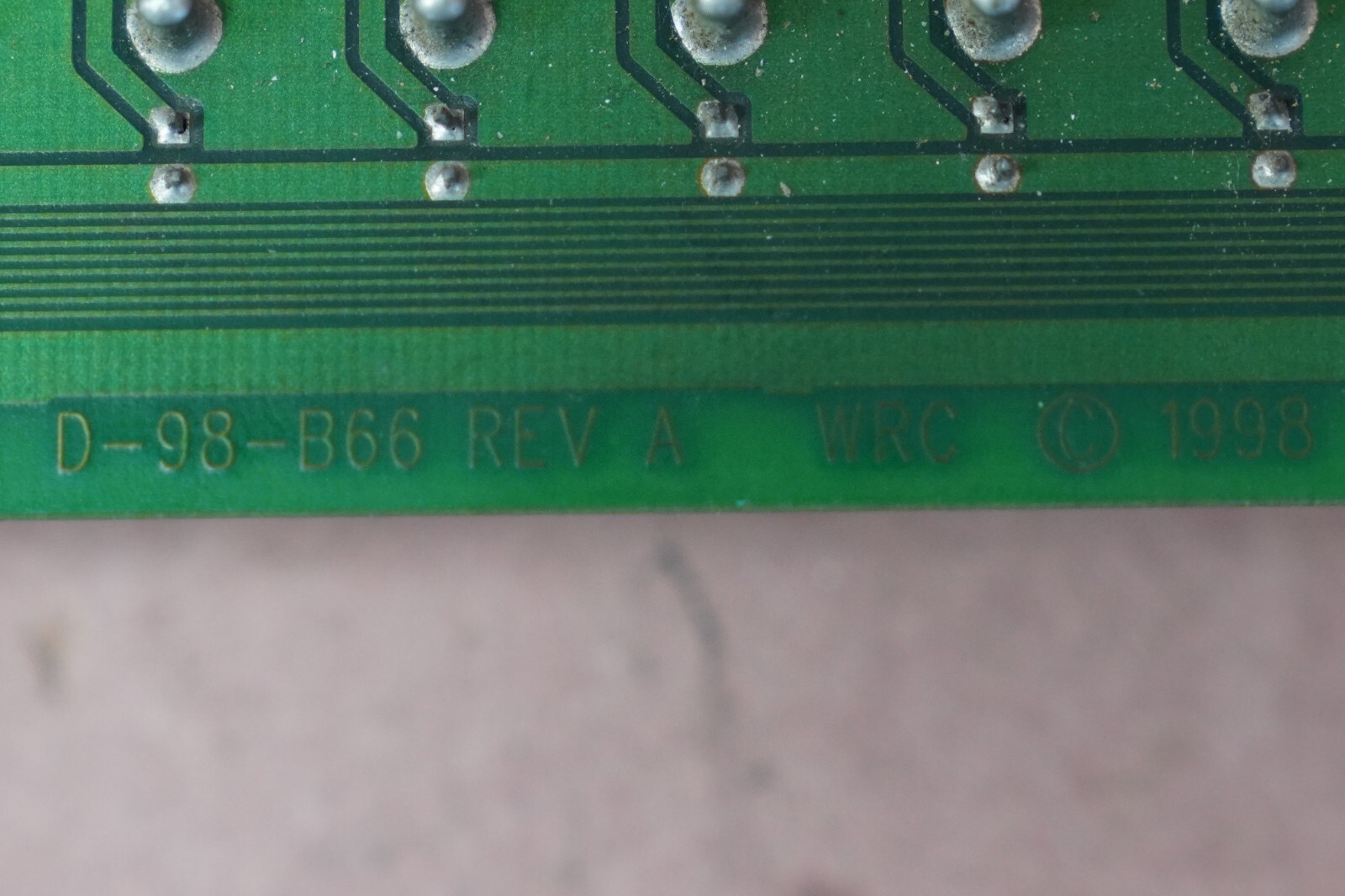 WRC D-98-B66 Circuit Board With 15 Relays. RELAYS IN DESCRIPTION