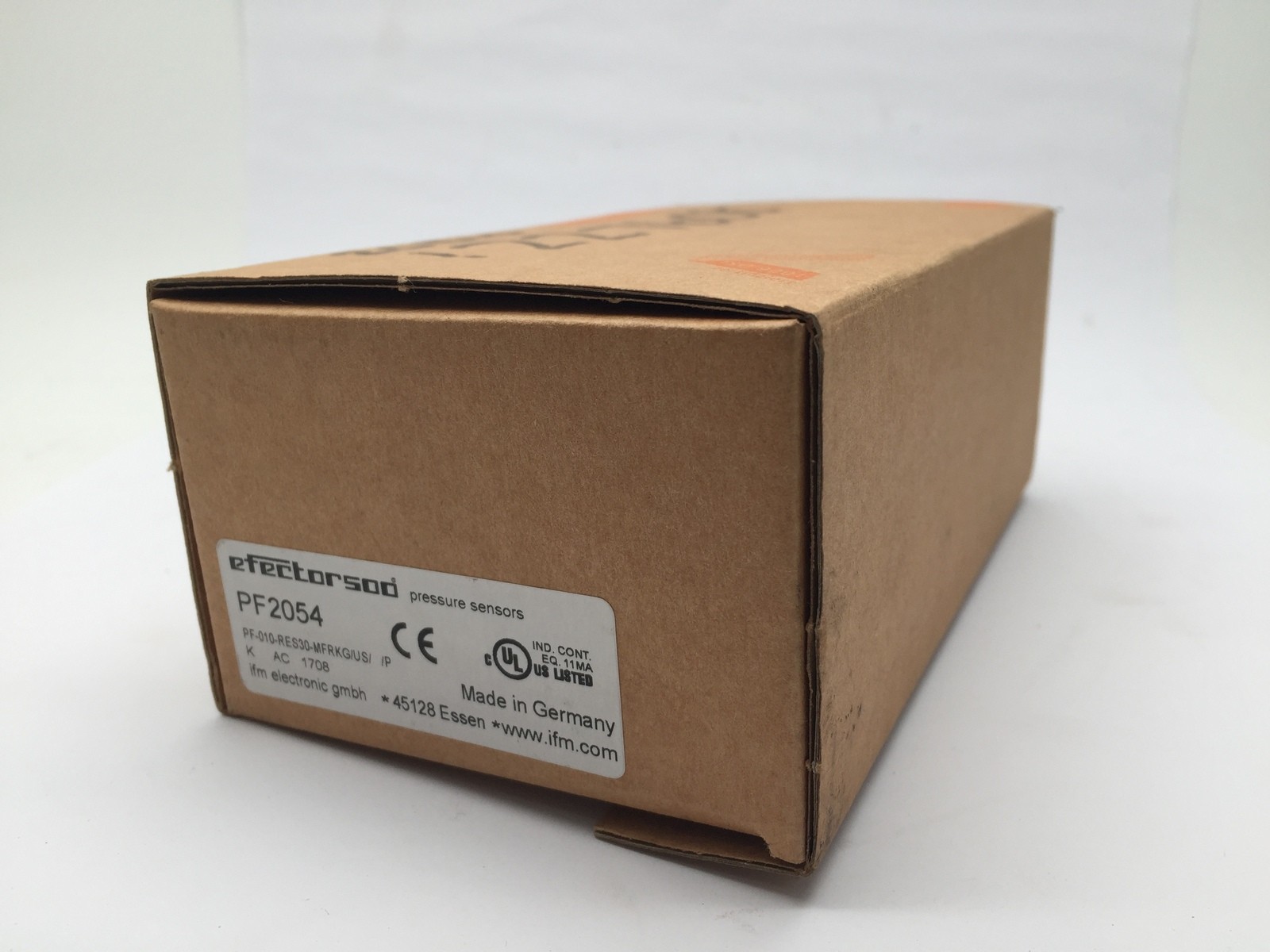 IFM Efector PF2054 Pressure Sensor Transmitter Display Monitor PF-010-RES30-MFRK