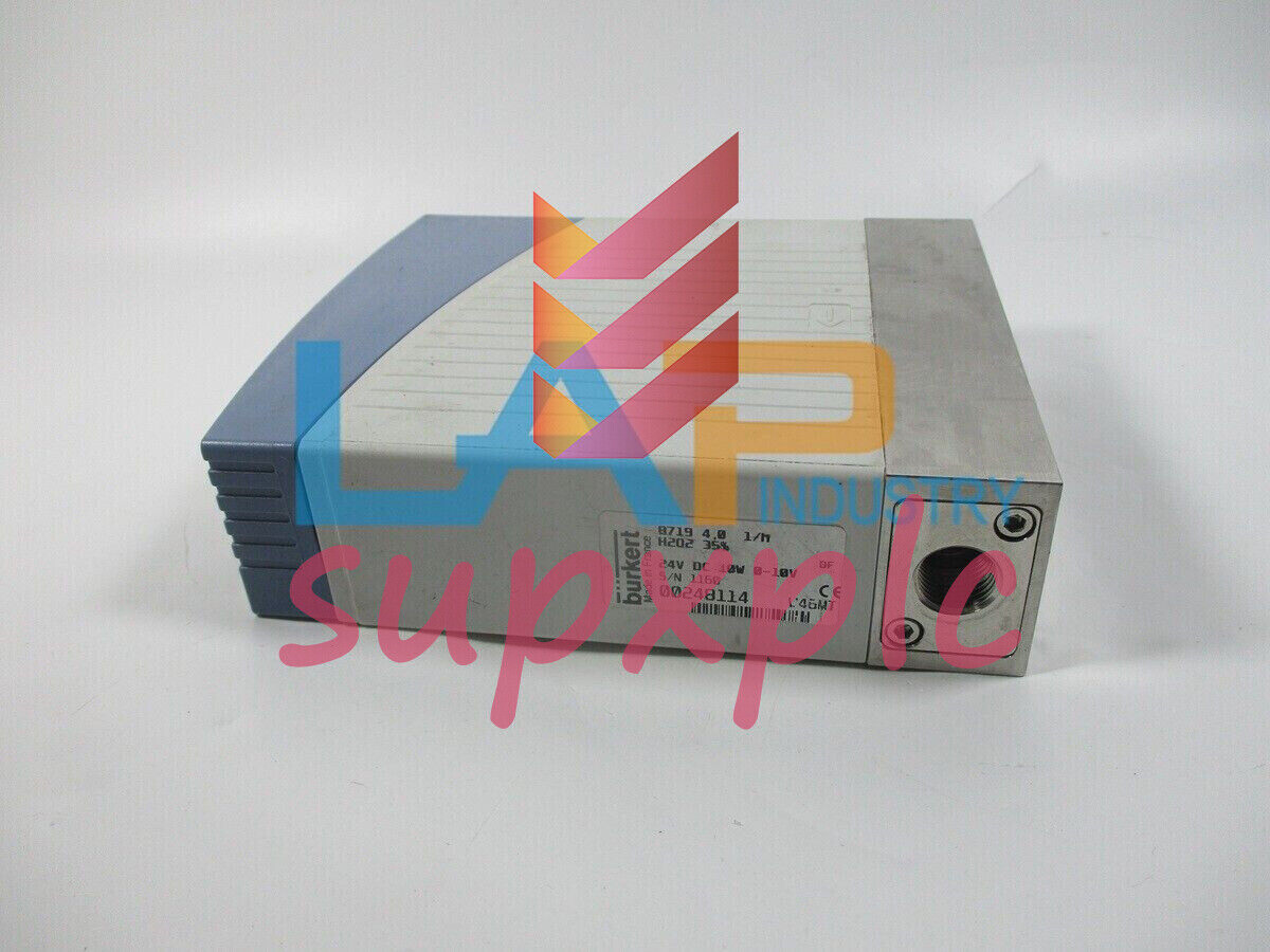 Used 1PCS FOR BURKERT LIQUID FLOW CONTROLLER 8719 4.0 1/L 00248114