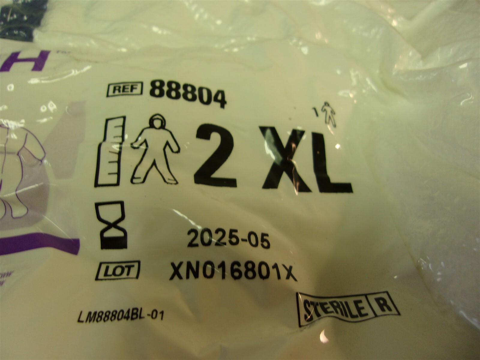 NEW Kimtech A5 Clean Room Apparel 88804 2XL Exp 5/2025 Lot of 2 *FREE SHIPPING*