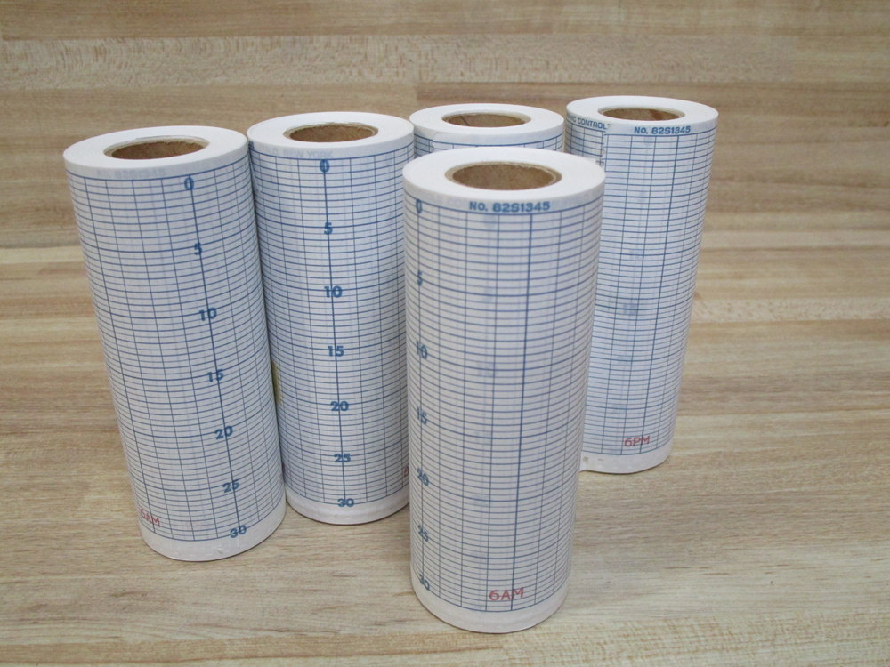 Graphic Controls 00441121 Chart Paper 82S1345 (Pack of 5)
