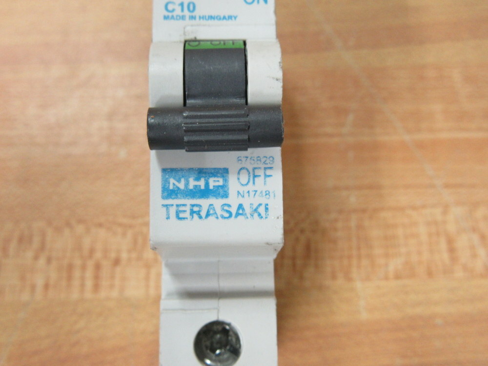 Terasaki Din-T 10 10A NHP Circuit Breaker DinT10 (Pack of 5)
