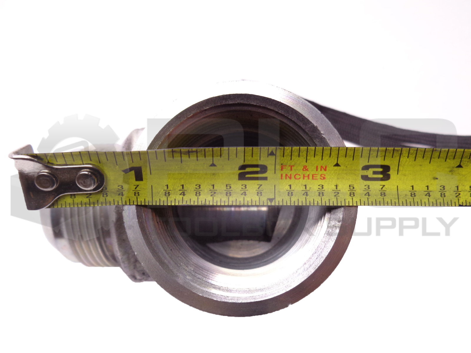 LOT OF 2 NEW PARKER 1-1/2″ FEMALE 1-1/16″ TAPER IN 1-5/8″ MALE 90° ELBOW FITTING