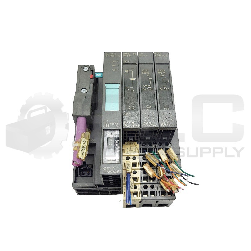 SIEMENS 6ES7 193-4JA00-0AA0 W/ 6ES7 138-4CA01-0AA0 W/ 6ES7 131-4BF00-0AA0