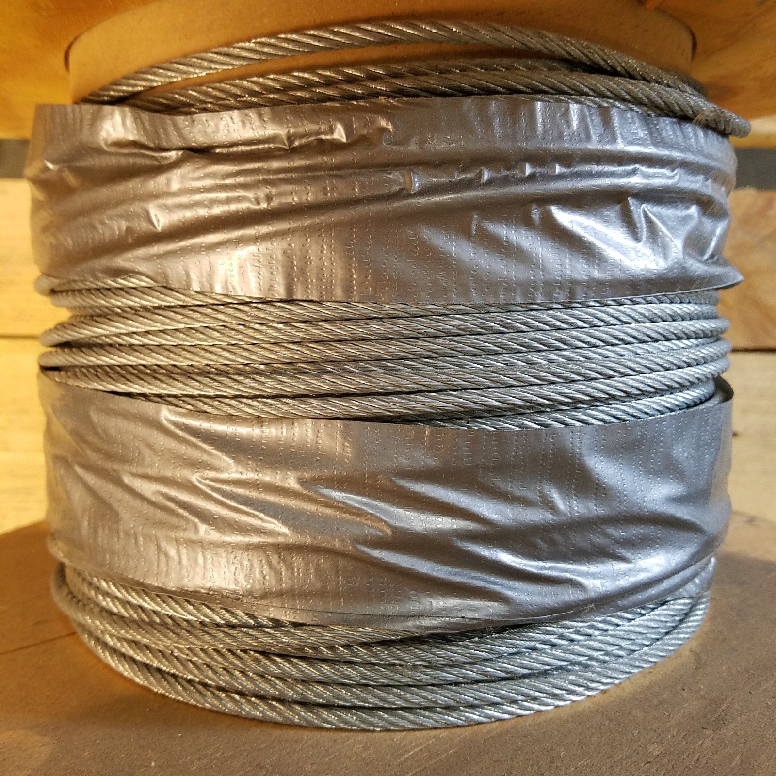 Mazzella Lifting 3/16″ 7×19 GAC Commercial Grade Lifting Cable – NEW