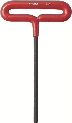 Bondhus 46452 – 2.0MM Cushion Grip Loop Hex T-Handle 6″ – 1EA