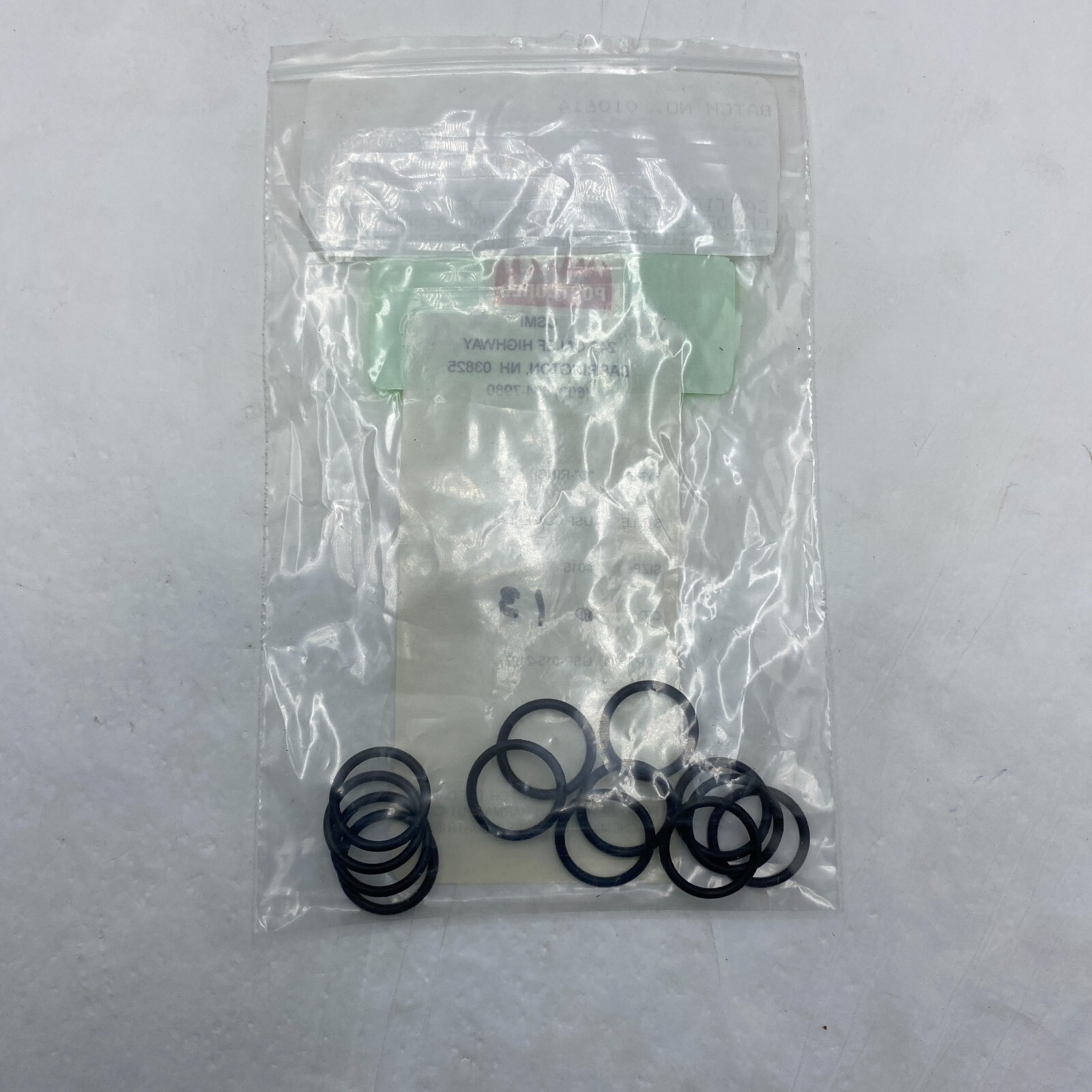 O-RING GASKET USP-015-2107 USP CLVI EPDM SIZE 015 PACK OF 13🔔