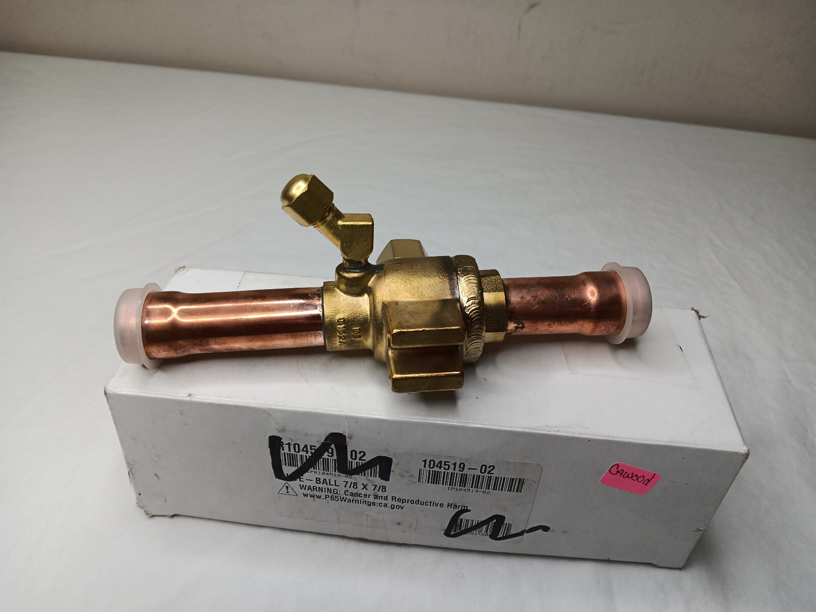 ARMSTRONG AIR 104519-02 SERVICE VALVE 7/8 INCH