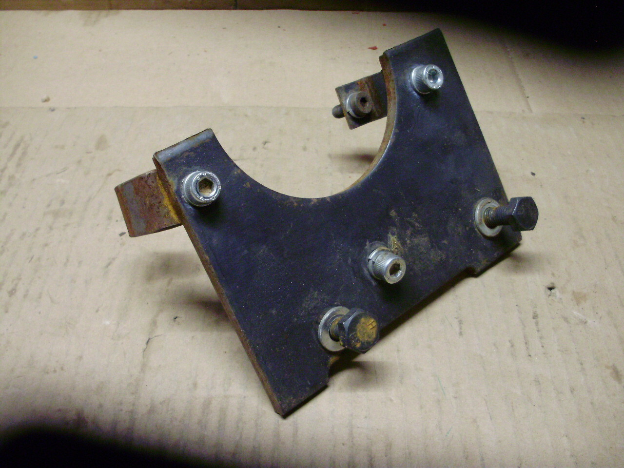 Bracket, FT Face Frame Mounting Flange Adaptor, Fits Hanning Electric Motor
