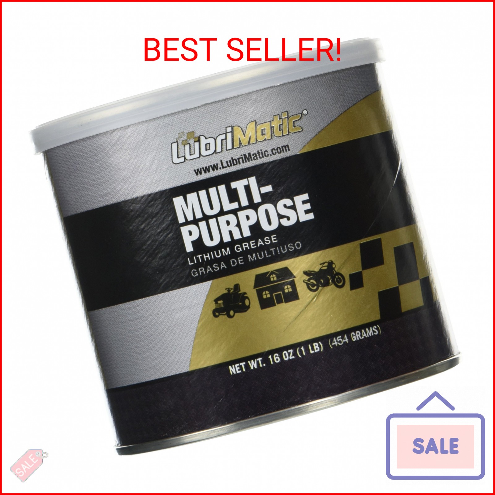 Lubrimatic Multi-Service Grease 1 Lb. Lithium Base