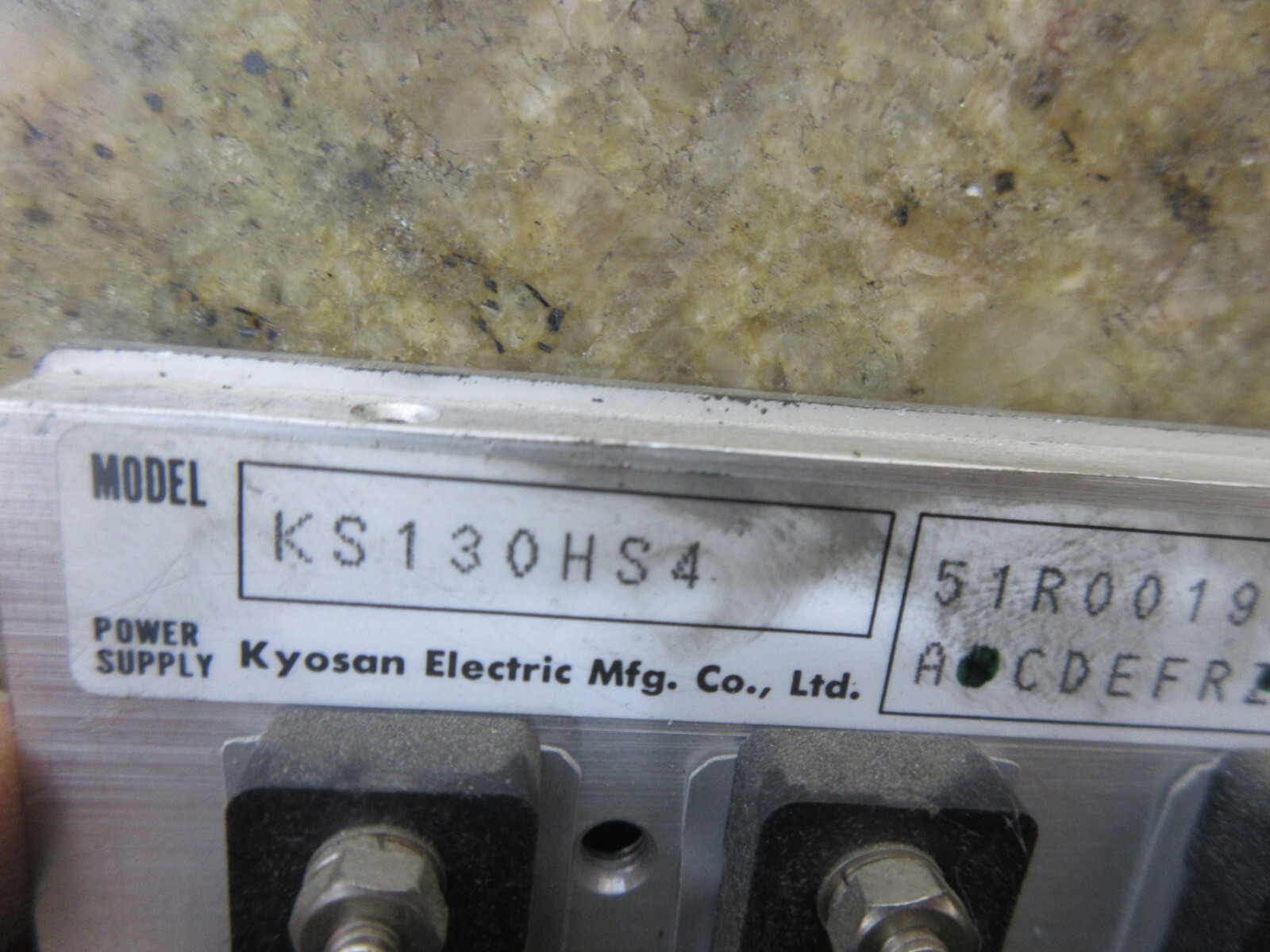 KYOSAN POWER SUPPLY KS130HS4 KS130 AQ1152PA001B MDK 13V-0