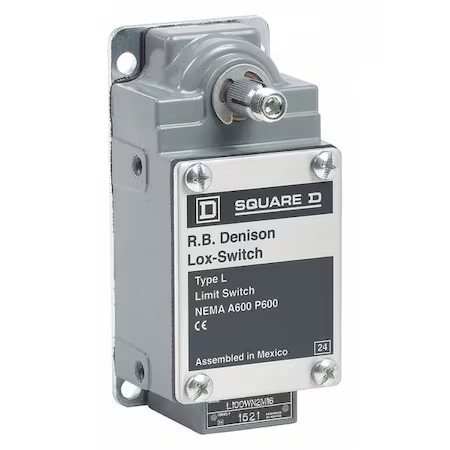 Telemecanique Sensors L100wnc2m18 Severe Duty Limit Switch, No Lever, Rotary,