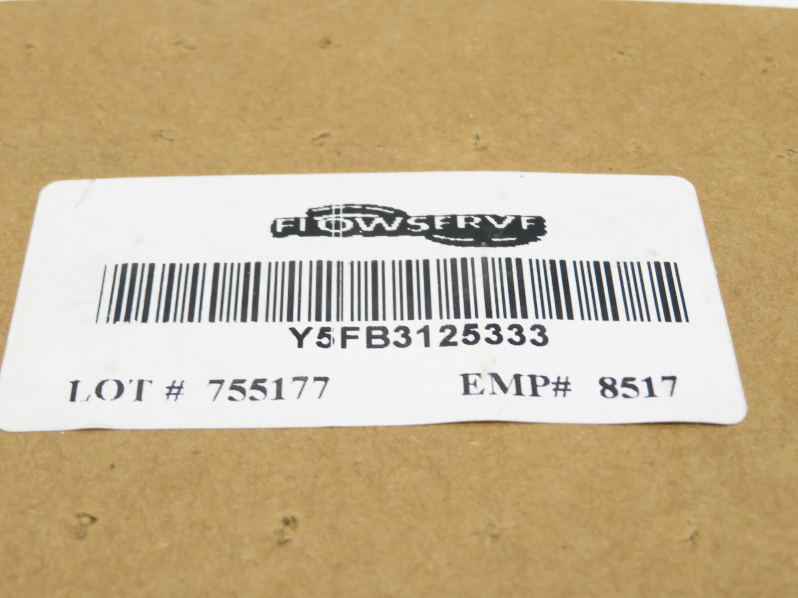 NEW FLOWSERVE Y5FB3125333 3/NO CARBON INSERT NO5