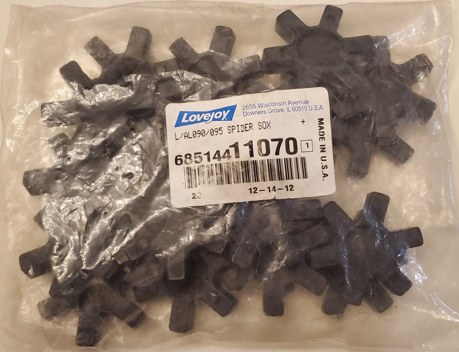 Lovejoy 68514411070 Spider Insert L090/095 (20 Piece)