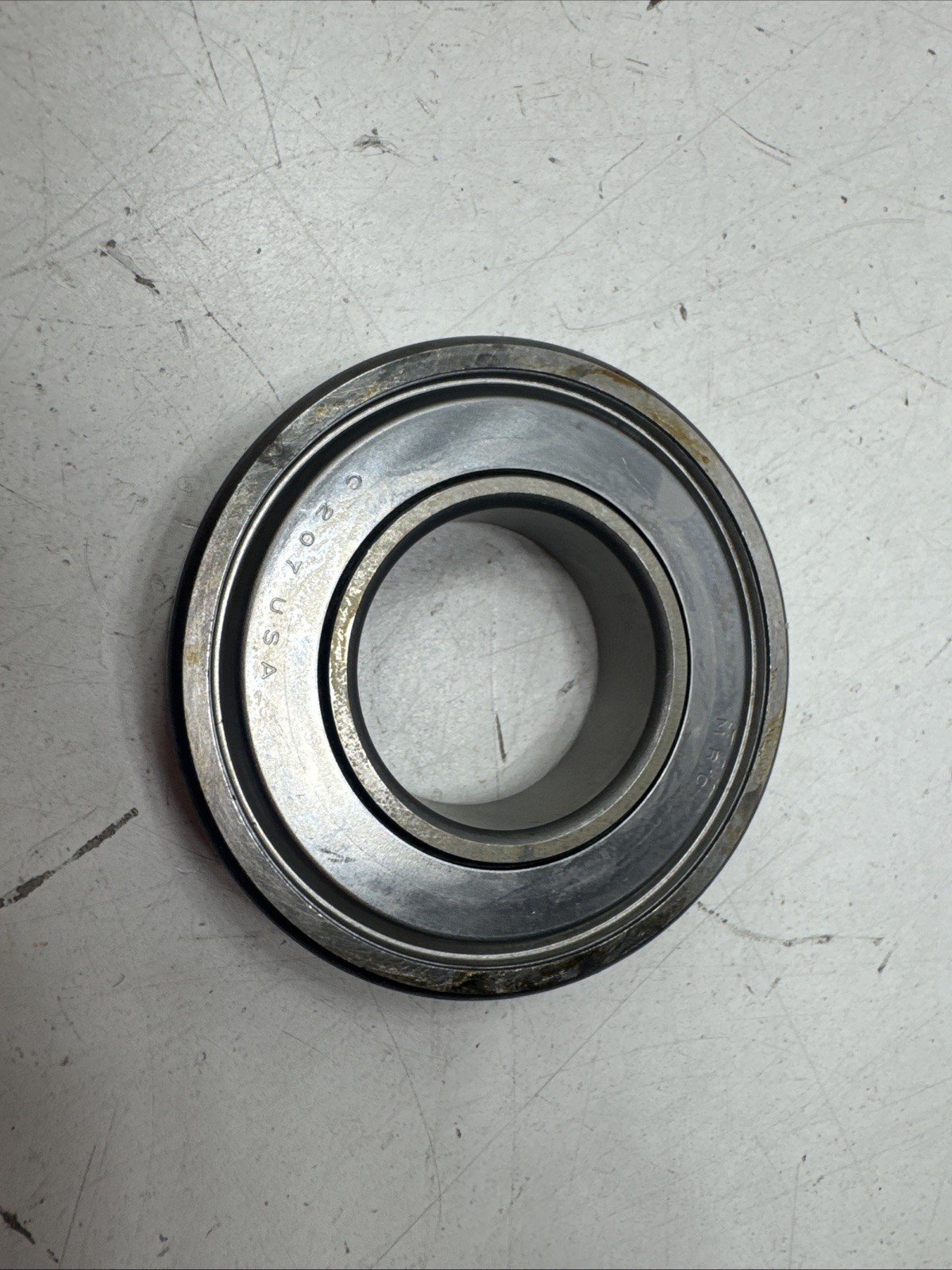 (QTY. 4) MRC BEARINGS 207SF ABEC1 BALL BEARINGS