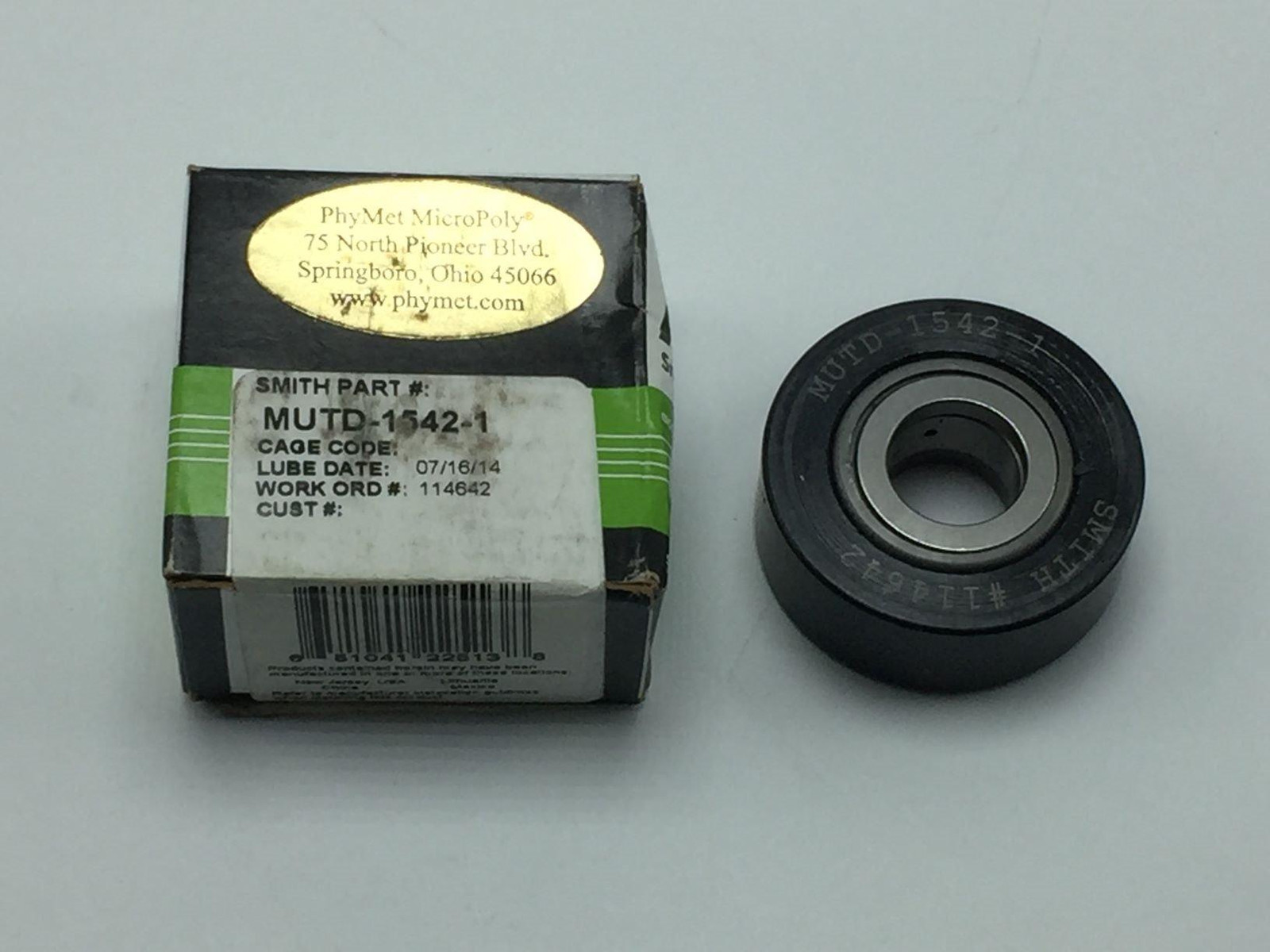 NEW MUTD-1542-1 Cam Follower 15mm Bore