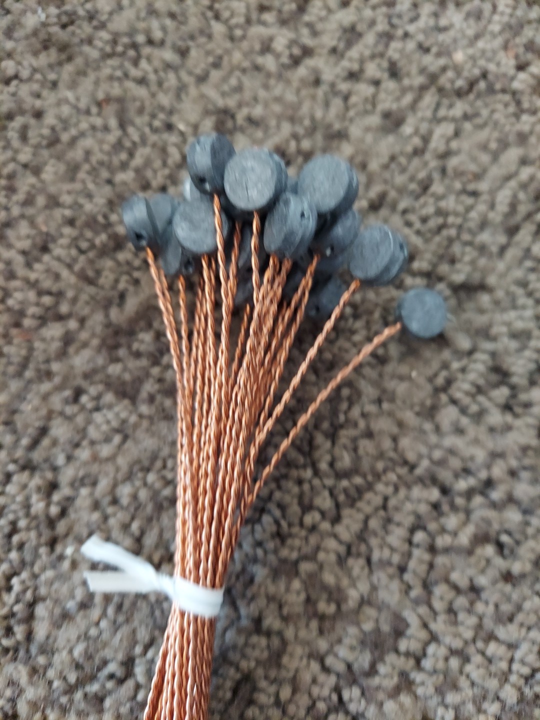 Lead Meter Seal 25 pcs – with COPPER wire Lead Head