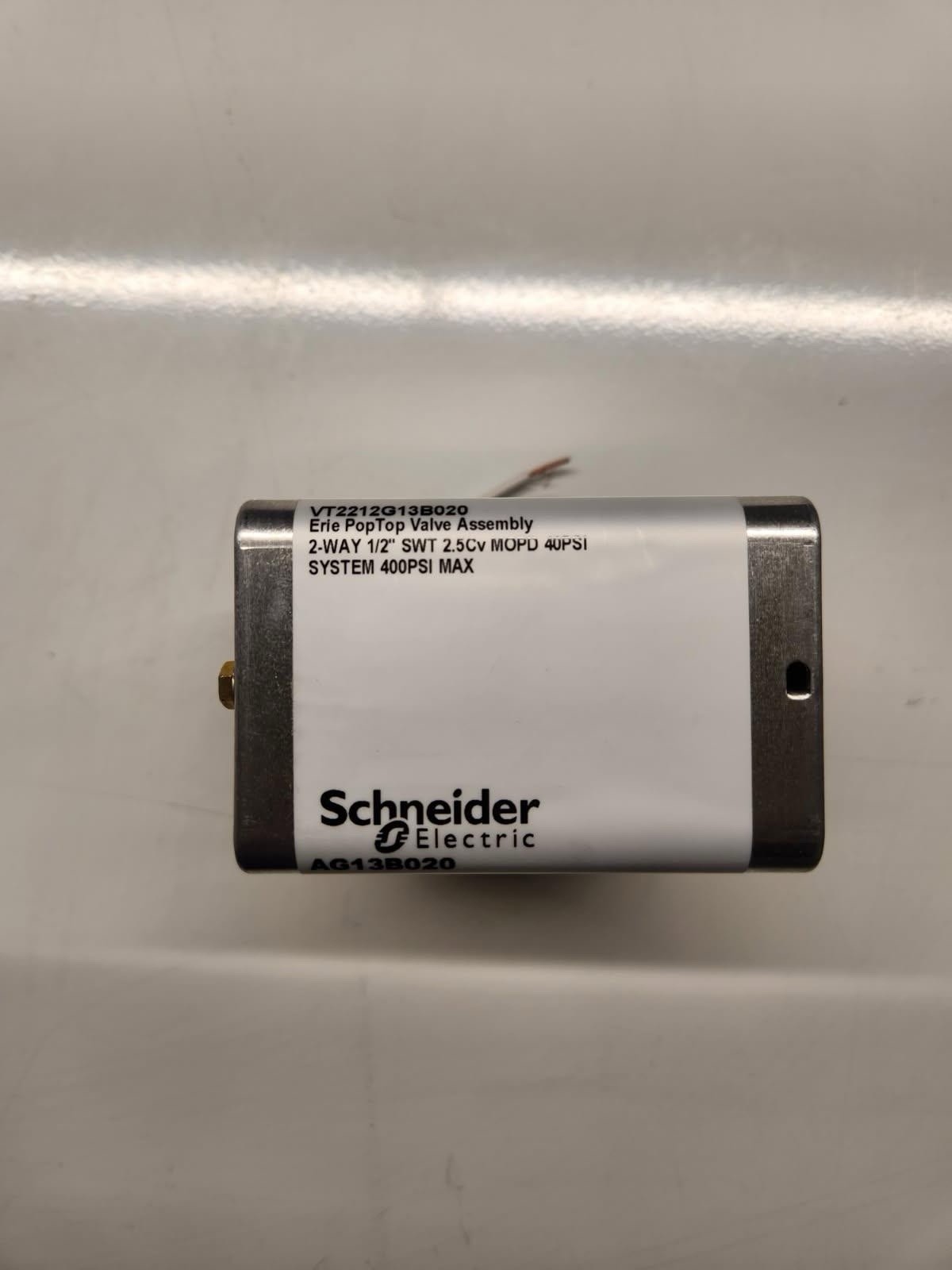 Schneider Electric Erie PopTop Valve Assembly – VT2212G13B020