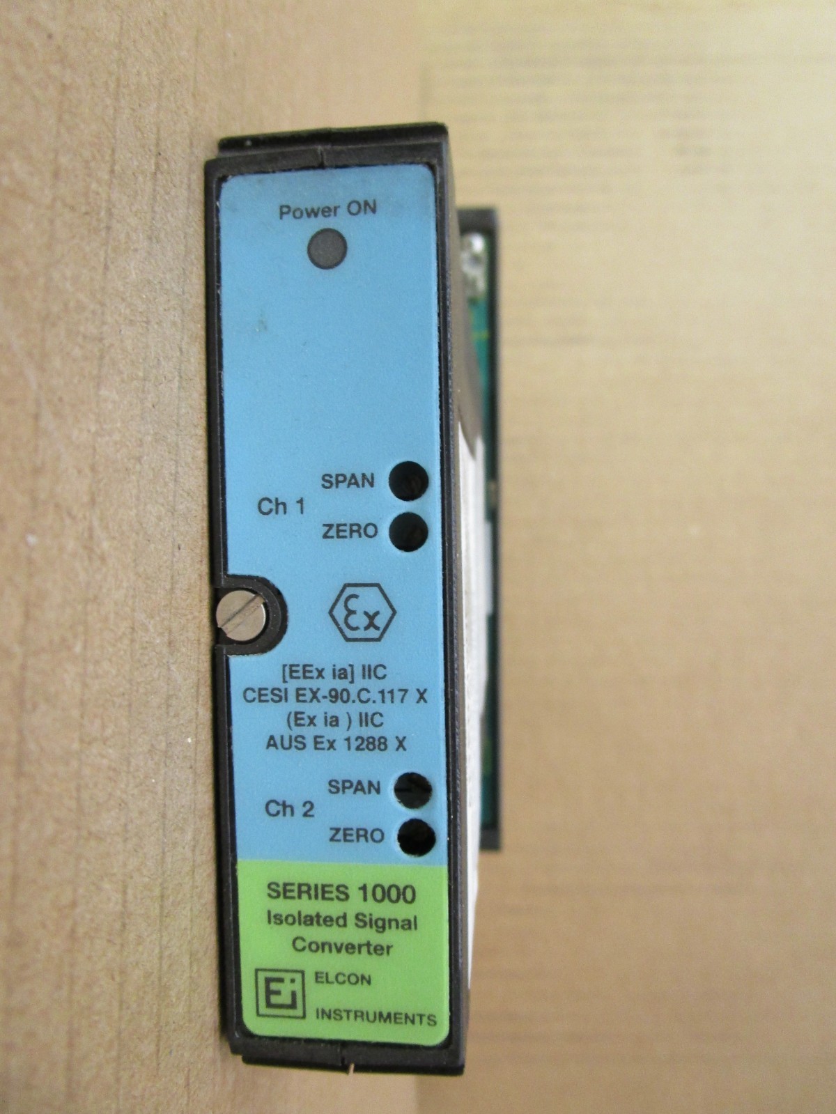 Elcon Instruments Series 1000 Isolated Signal Converter 1072-3-AA 51856WVS