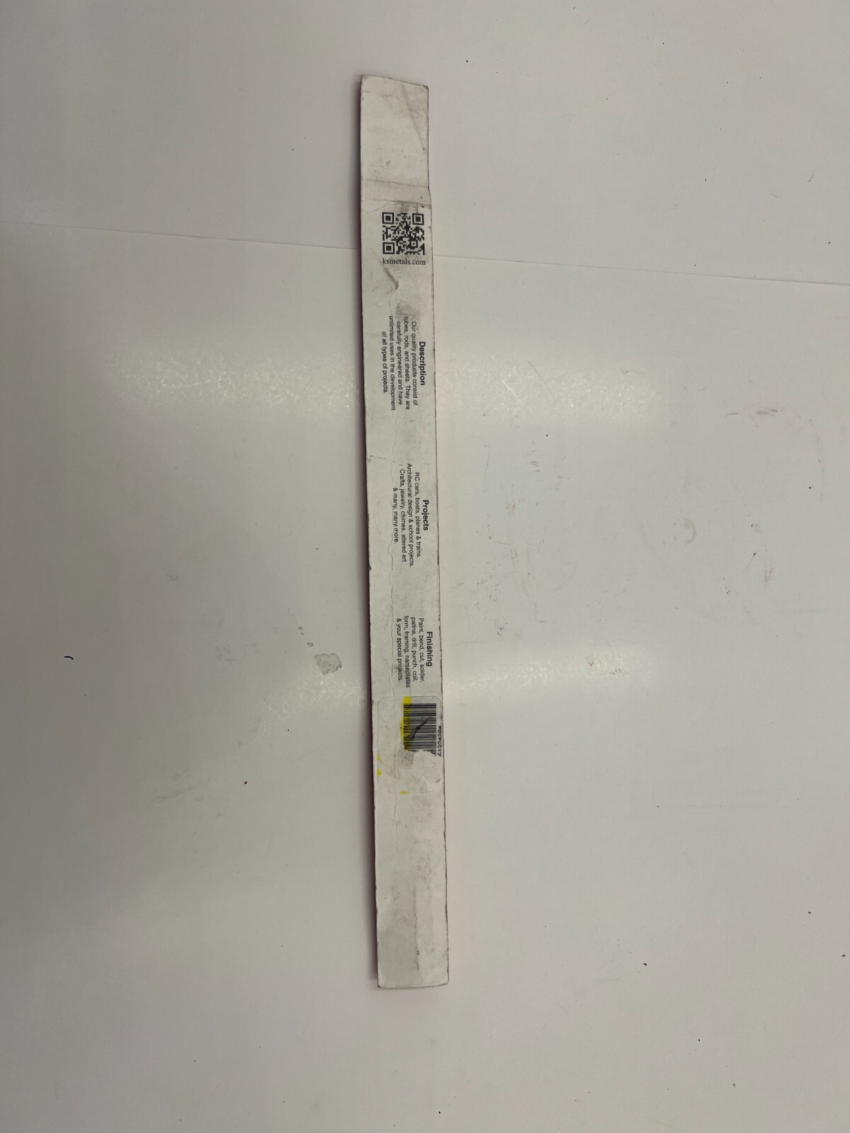 K&S Genuine OEM Square Brass Tube 1/4″ OD x 12″ Length 8155 Metal Durable