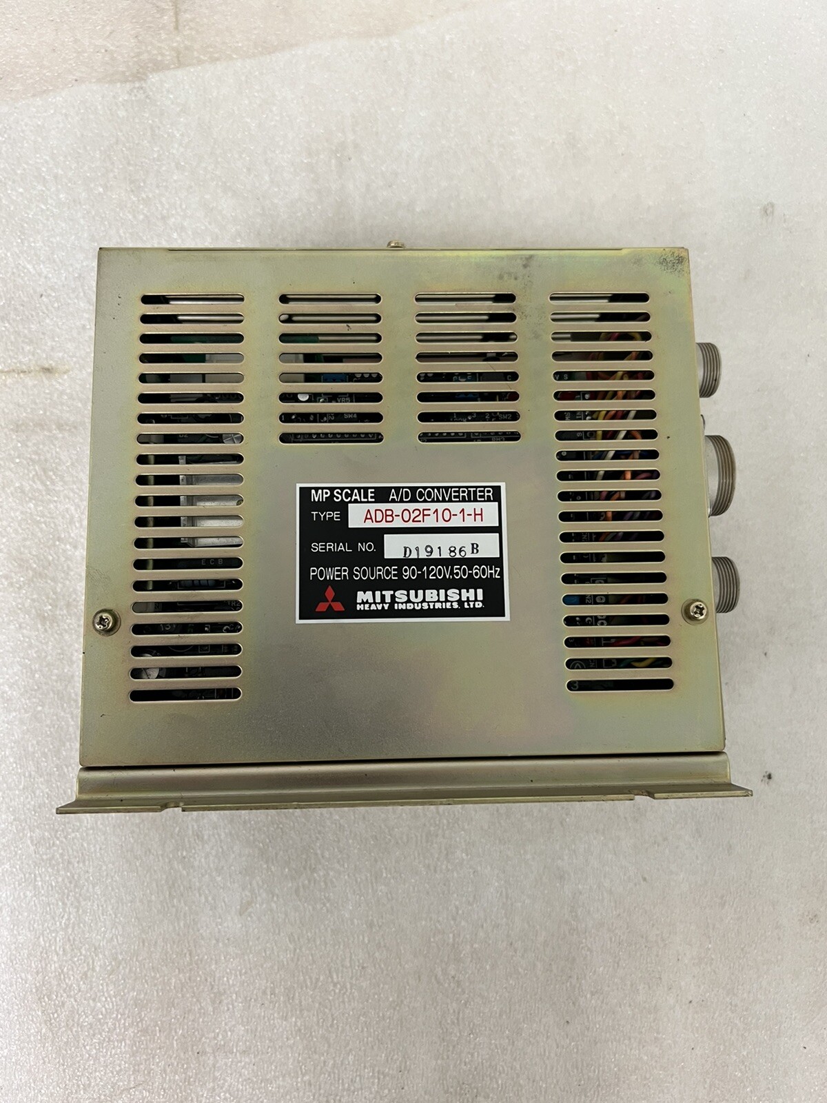 Mitsubishi Mp Scale A/D Converter ADB-02F10-1-H 90-120V 50-60Hz
