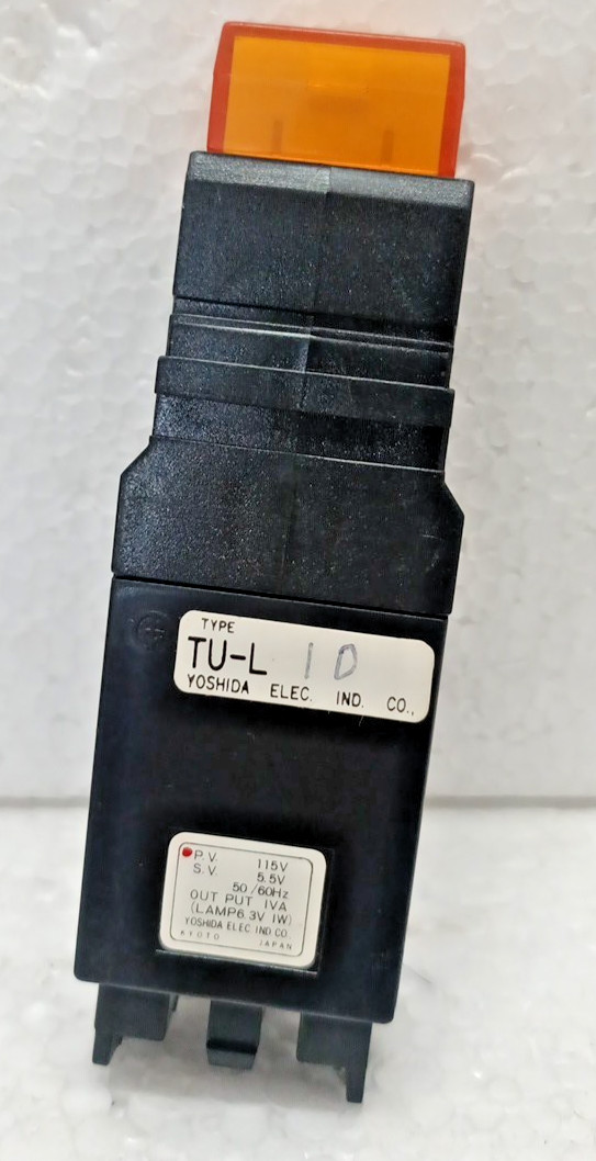 Yoshida Electric TU-L 1 D P. V. 115 V S.V. 505 V 50/60 Hz Output 1 VA