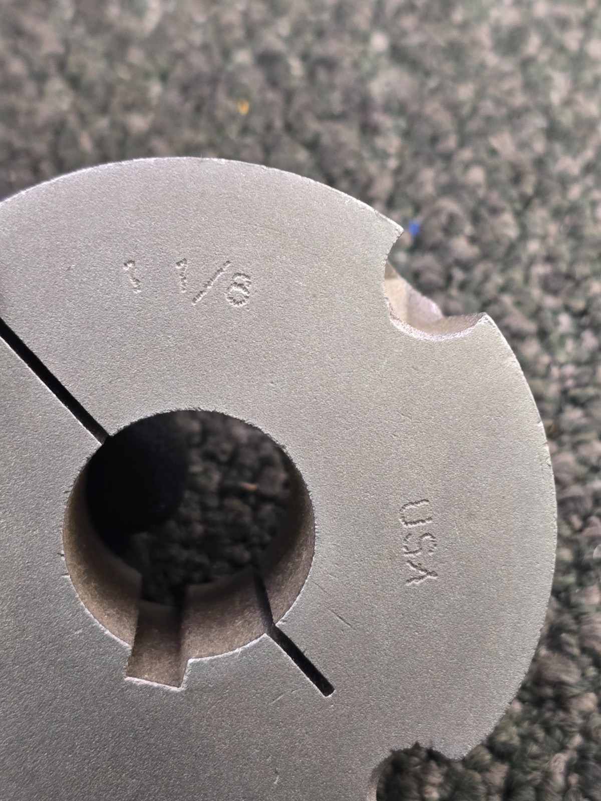 (QTY 2) Martin 2517 1-1/8 inch Bore Taper-Lock Bushing 3-1/8″ OD x 1-3/4″ Length