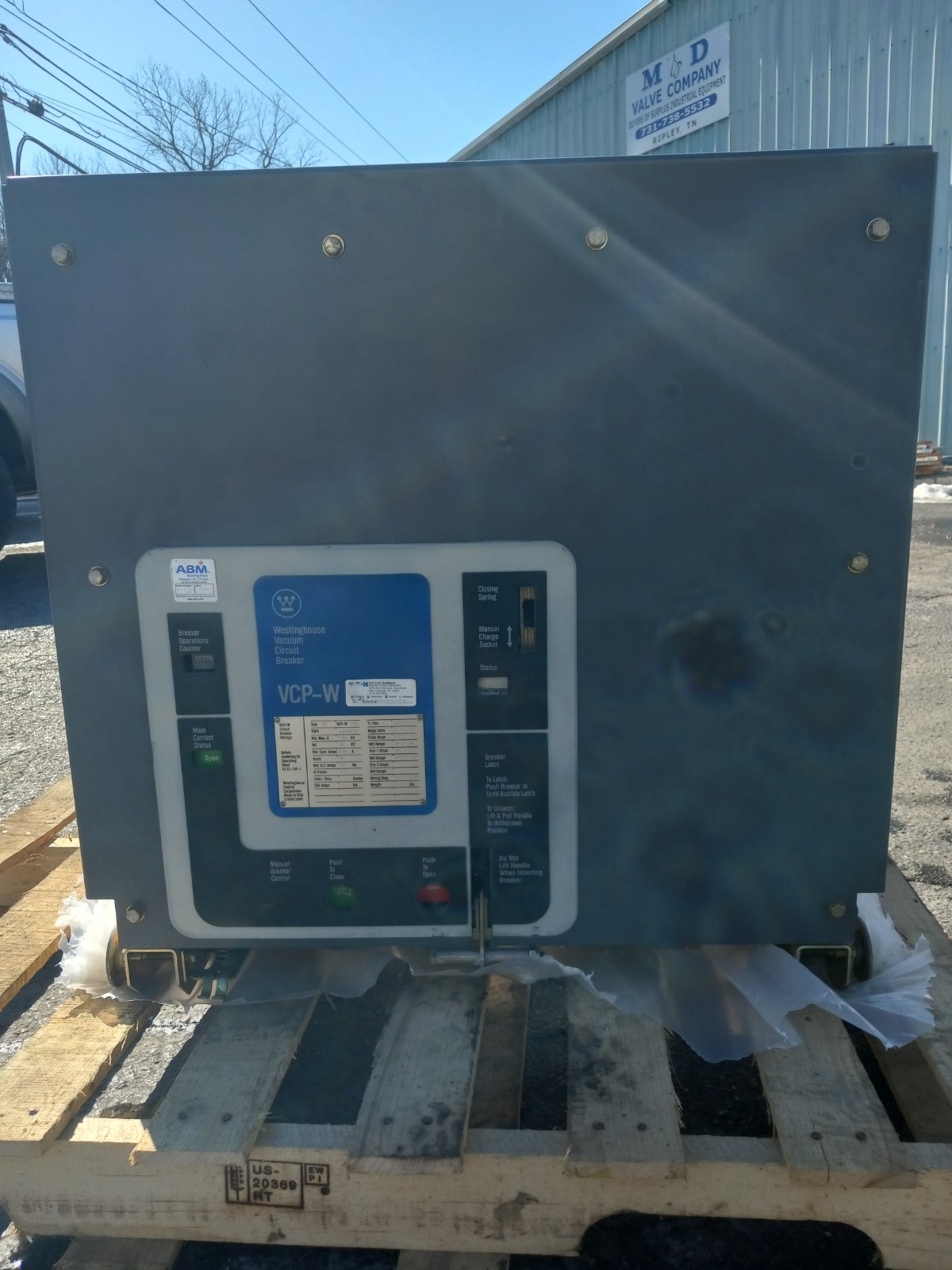 WESTINGHOUSE VCP-W VACUUM CIRCUIT BREAKER 1200 AMP