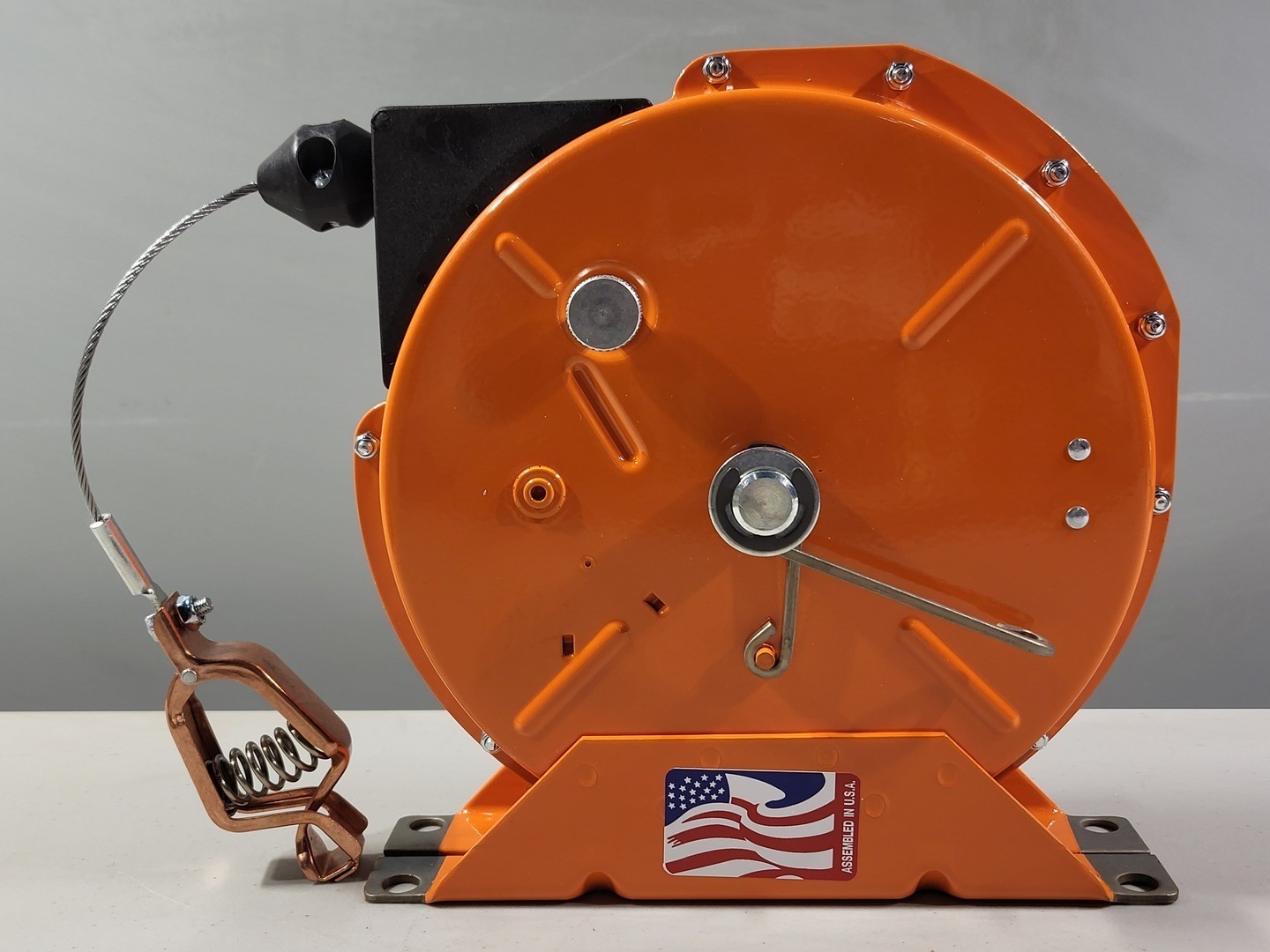 SURPLUS NEW CROUSE-HINDS SDR50 Static Discharge Reel w/ Steel Aircraft Cable
