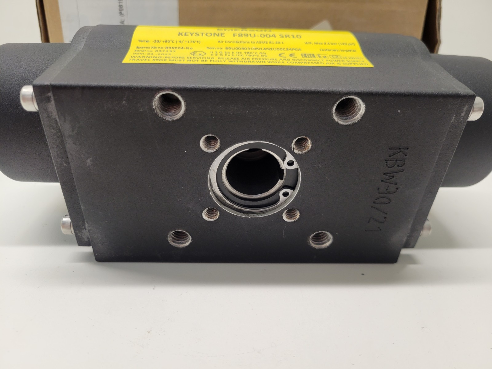 NEW OLD STOCK! EMERSON KEYSTONE PINION ACTUATOR F89U-004-SR10