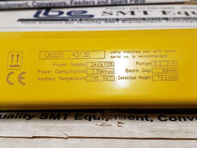 Sensorc Safety Light Curtain Set – SEG20-4018N-LO-2-Y w/Warranty
