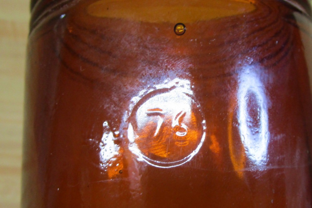 Crouse & Hinds VN-76 Glass Globe Amber