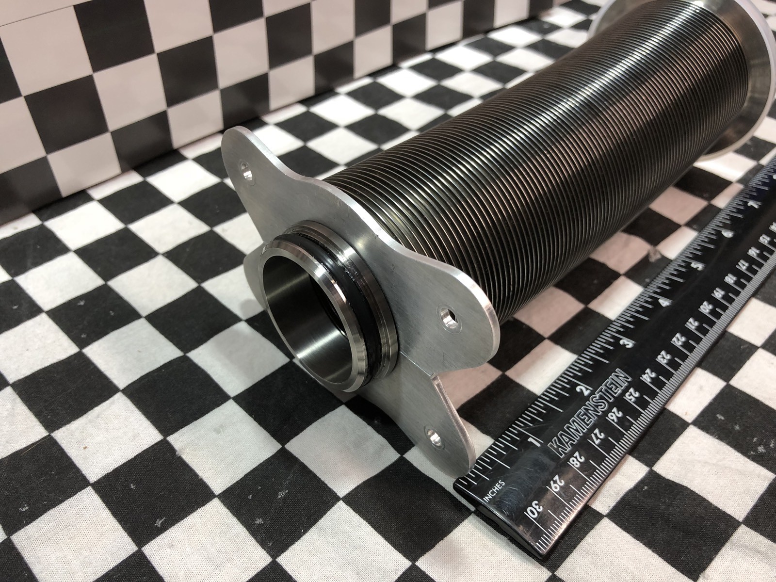 Adapter Welded Bellow Flexible Hose Vacuum KF50 x 7.5″ x .005 THK, SHIPSAMEDAY