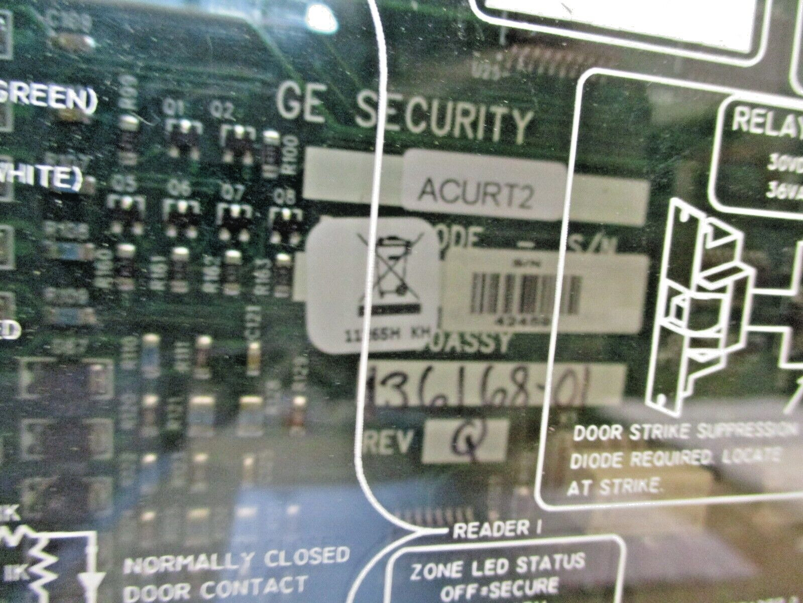 GE Security ACURT2 136168-01 Rev Q UTC Fire & Security American Corp. 46304WVS