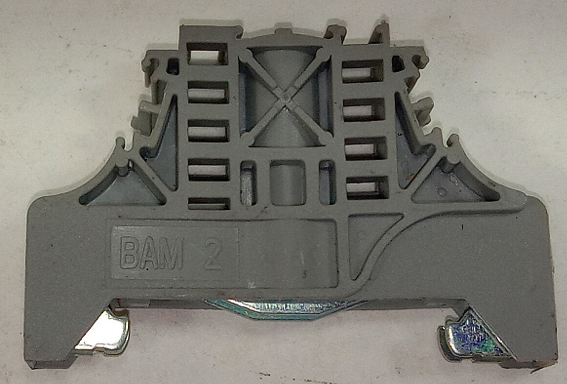 1 NEW TE BAM 2 TERMINAL BLOCK SECURE END STOP NNB ***MAKE OFFER***