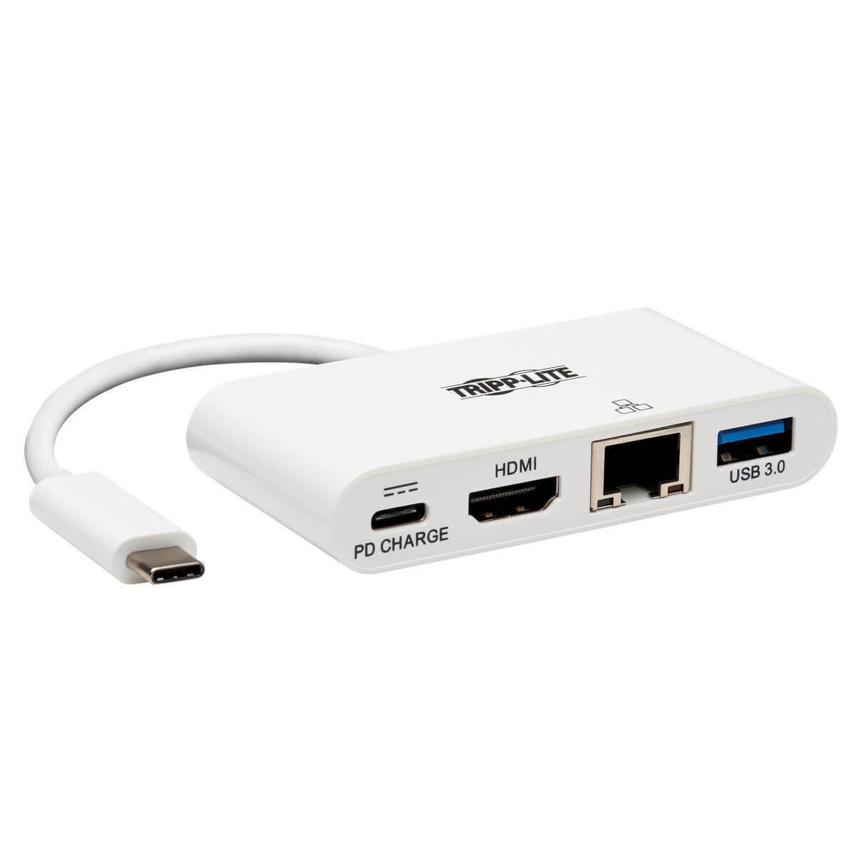 TRIPP LITE USB 3.1 USB-C to 4K HDMI Adapter w/ Gigabit Ethernet U444-06N-H4GU-C