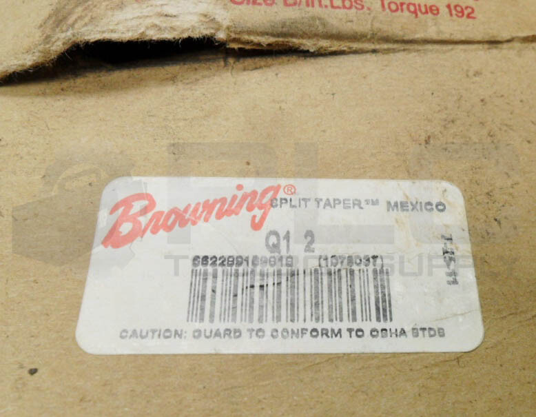 NEW BROWNING Q1 2 SPLIT TAPER BUSHING 2″ *READ*
