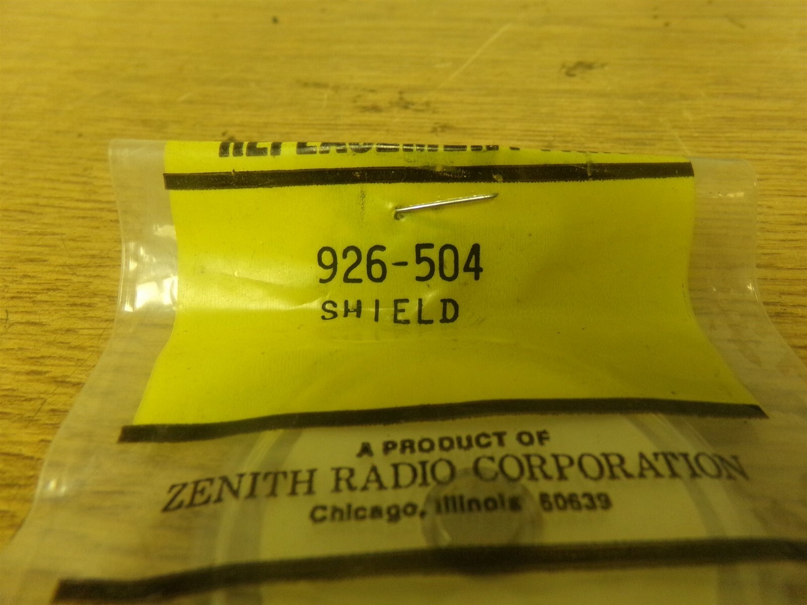 NEW Zenith 926-504 Shield *FREE SHIPPING*