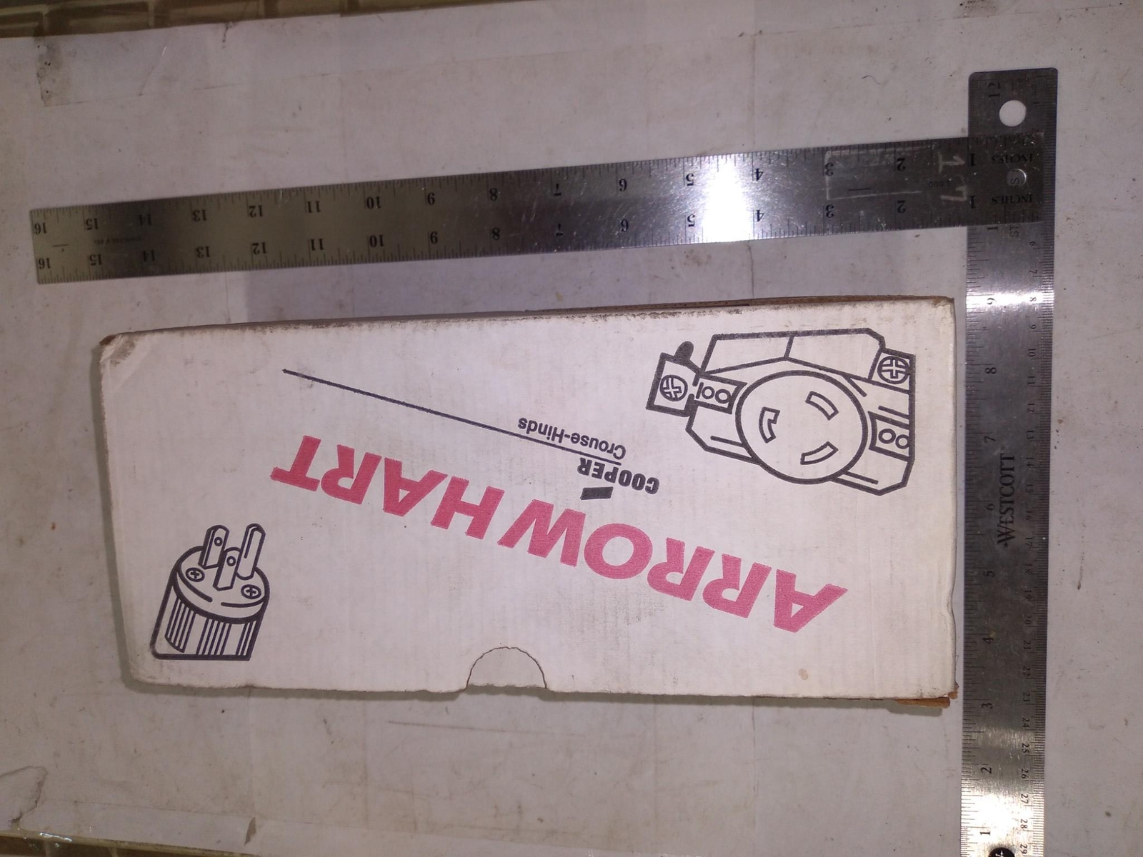 COOPER ARROW-HART AH1221I AC SWITCH 20A 120-277VAC SINGLE POLE IVORY “LOT OF 5”