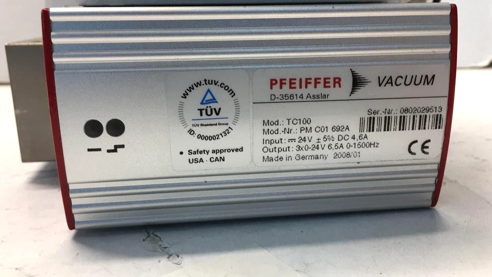 ✅ Pfeiffer Vacuum TMU 262 X TC100